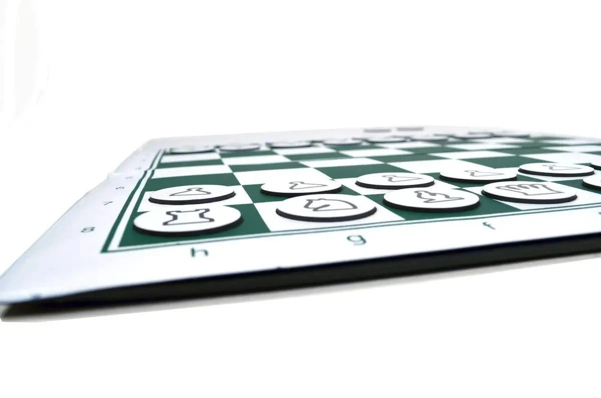 Checkbook Magnetic Travel Chess Set - 11.25" x 11.25" Board - Image 9