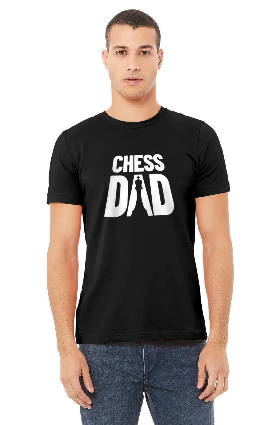 Chess Dad Silhouette T-Shirt - Image 12