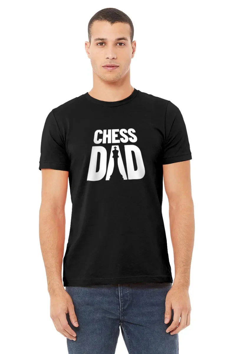 Chess Dad Silhouette T-Shirt - Image 2
