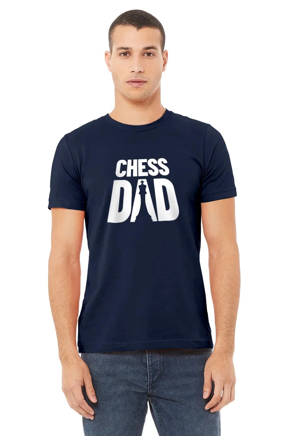 Chess Dad Silhouette T-Shirt - Image 26