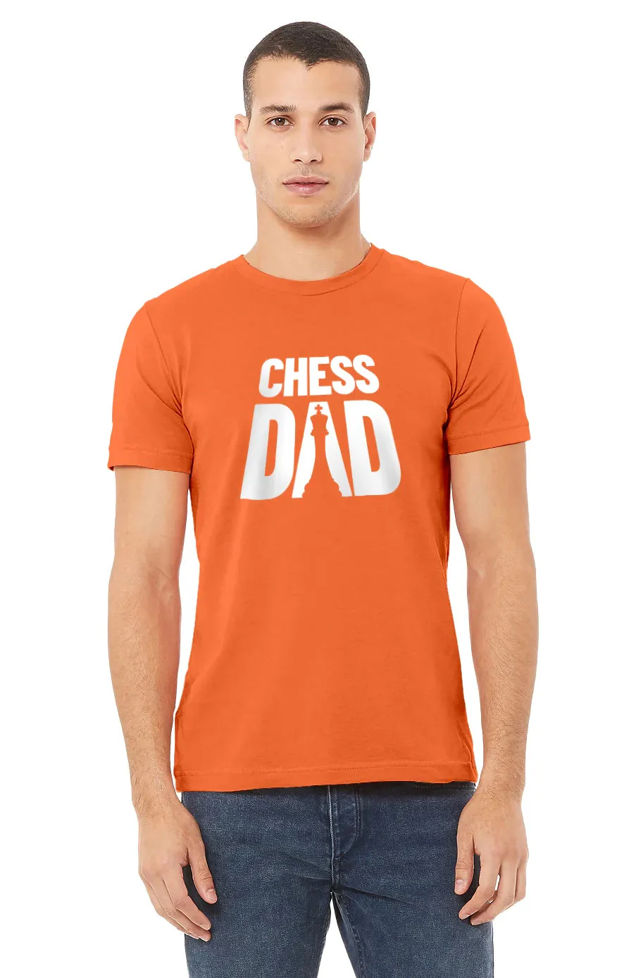 Chess Dad Silhouette T-Shirt - Image 37