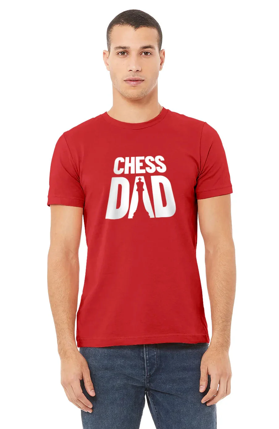 Chess Dad Silhouette T-Shirt - Image 42
