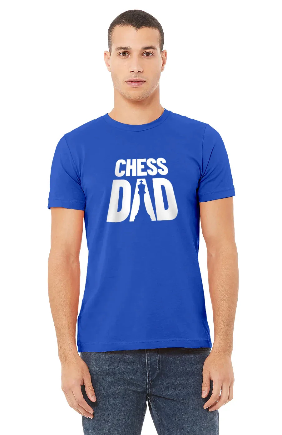 Chess Dad Silhouette T-Shirt - Image 44