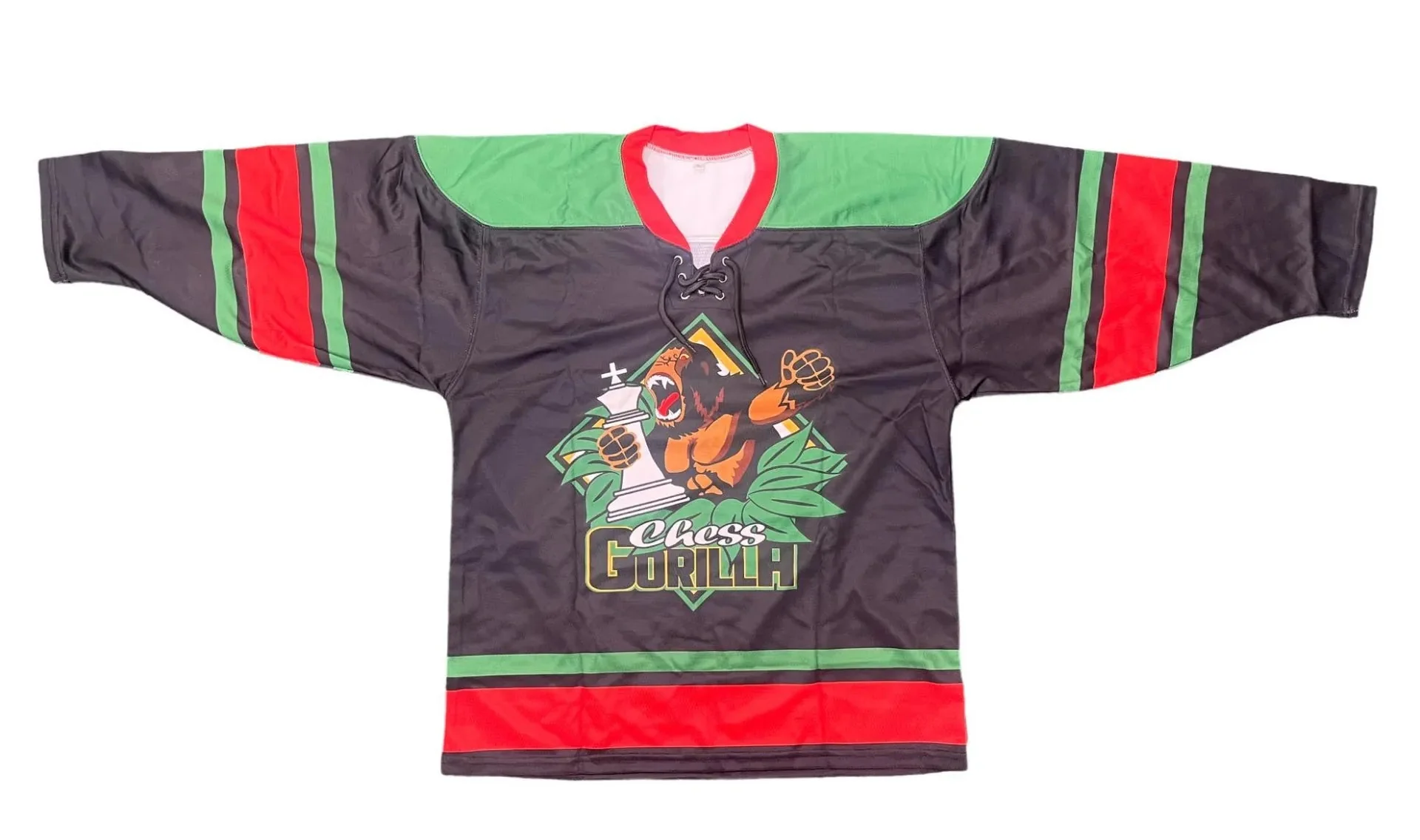 LARGE - Chess Gorilla Hockey Jersey