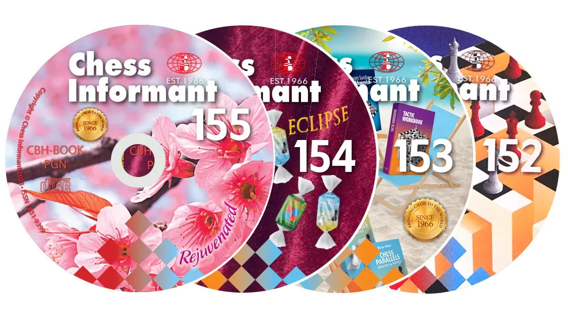 Chess Informant on CD - One Year (Four Issue) Subscription