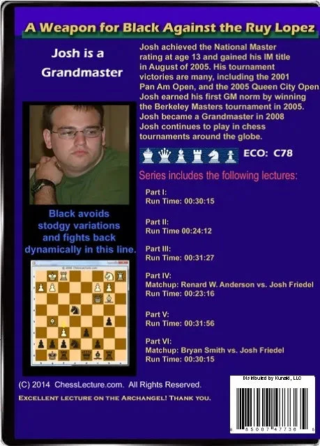 A Weapon for Black Against the Ruy Lopez - Chess Lecture - Volume 79 - Image 2
