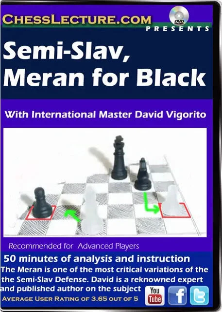 Semi Slav / Meran for Black - Chess Lecture - Volume 74