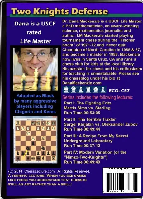 Two Knights Defense - Chess Lecture - Volume 77 - Image 2