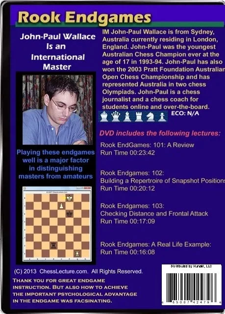 E-DVD  Rook Endgames - Chess Lecture - Volume 51 - Image 2