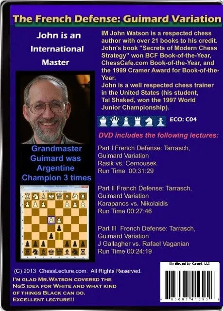 The French Defense: Guimard Variation - Chess Lecture - Volume 55 - Image 2