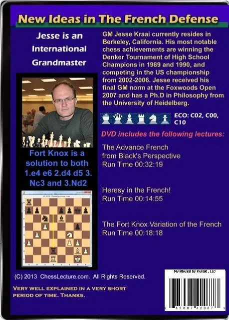 New Ideas in The French Defense - Chess Lecture - Volume 56 - Image 2