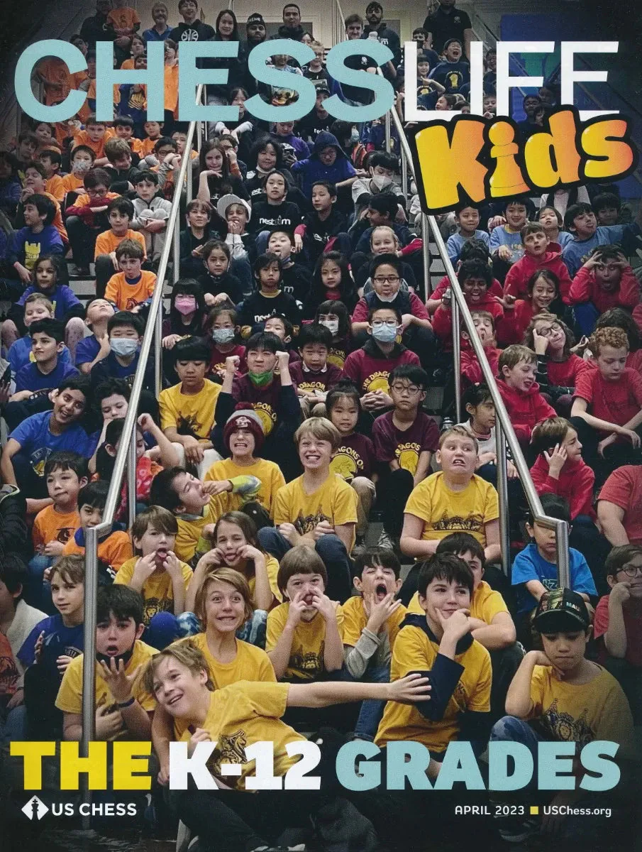 CLEARANCE - Chess Life for Kids Magazine - April 2023 Issue
