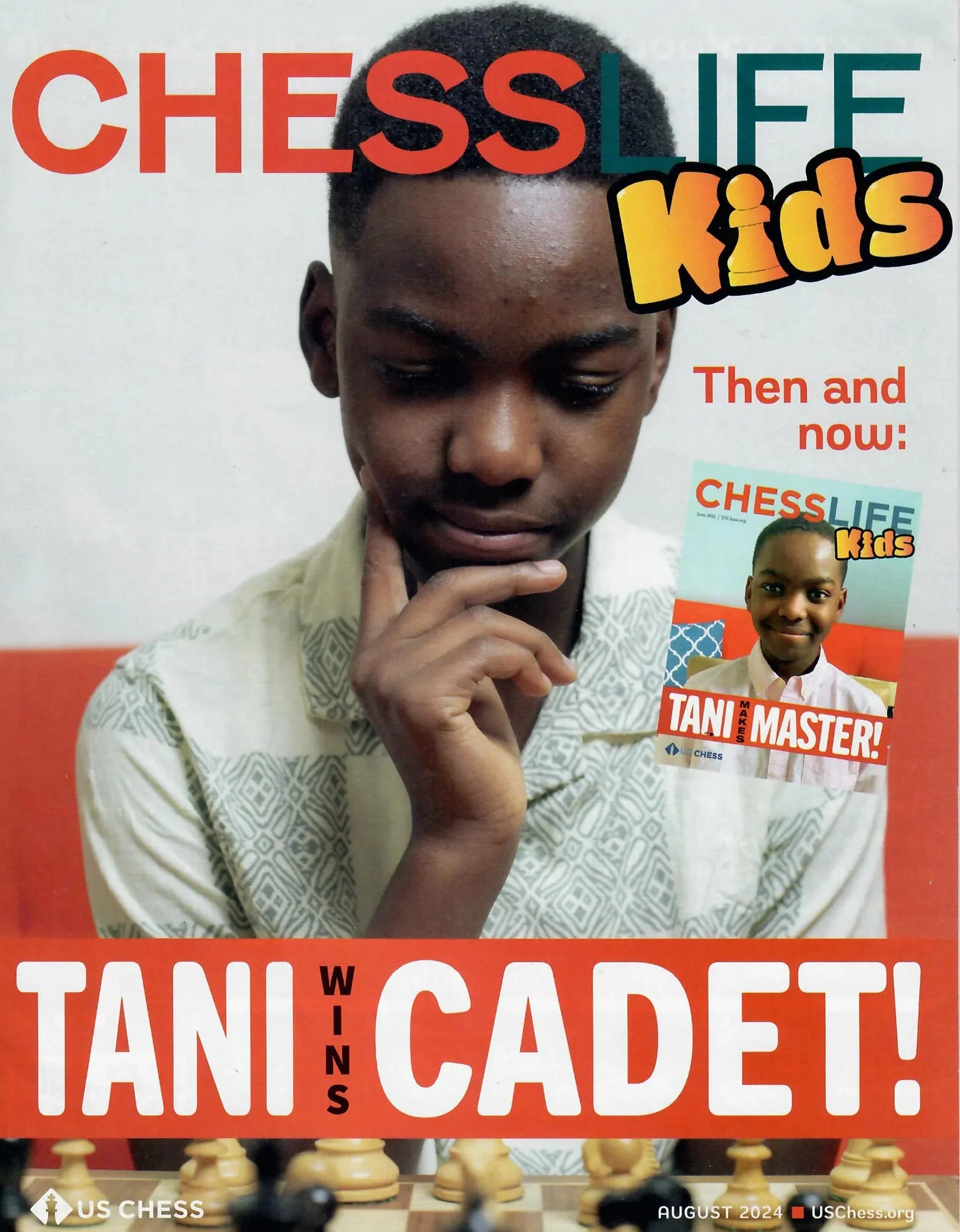 CLEARANCE - Chess Life for Kids Magazine - August 2024 Issue