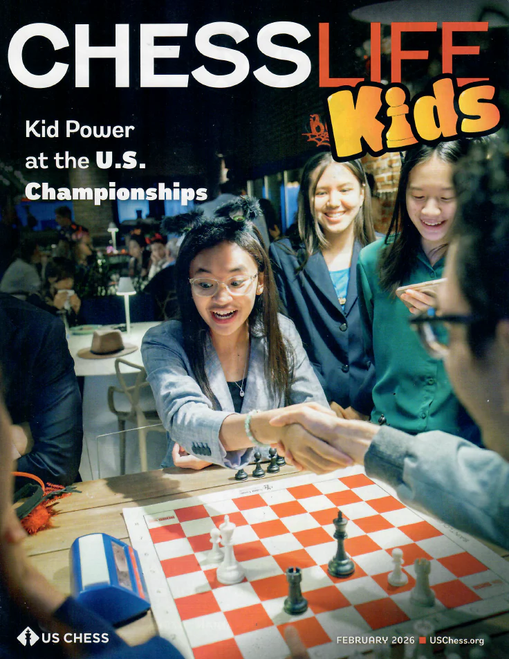 Chess Life for Kids Magazine - February 2026 Issue