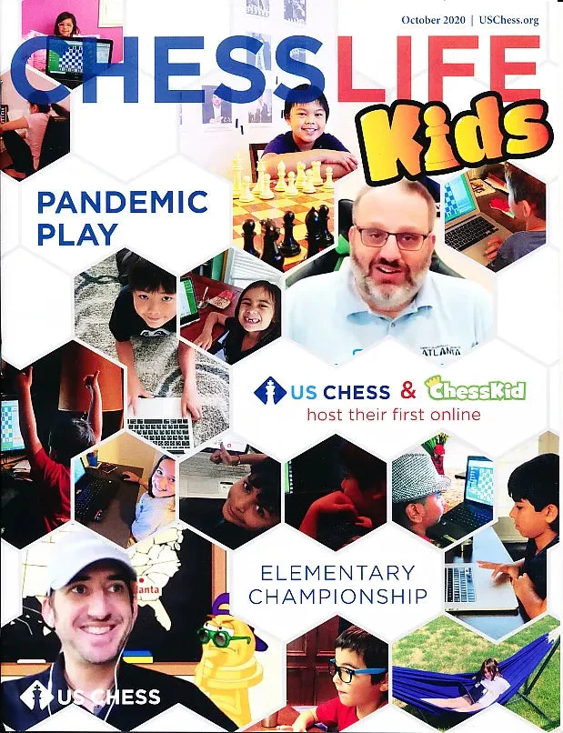 CLEARANCE - Chess Life For Kids Magazine - October 2020 Issue