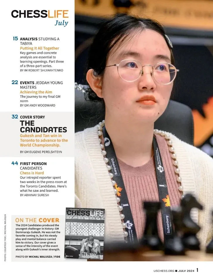 CLEARANCE - Chess Life Magazine - July 2024 Issue - Image 2