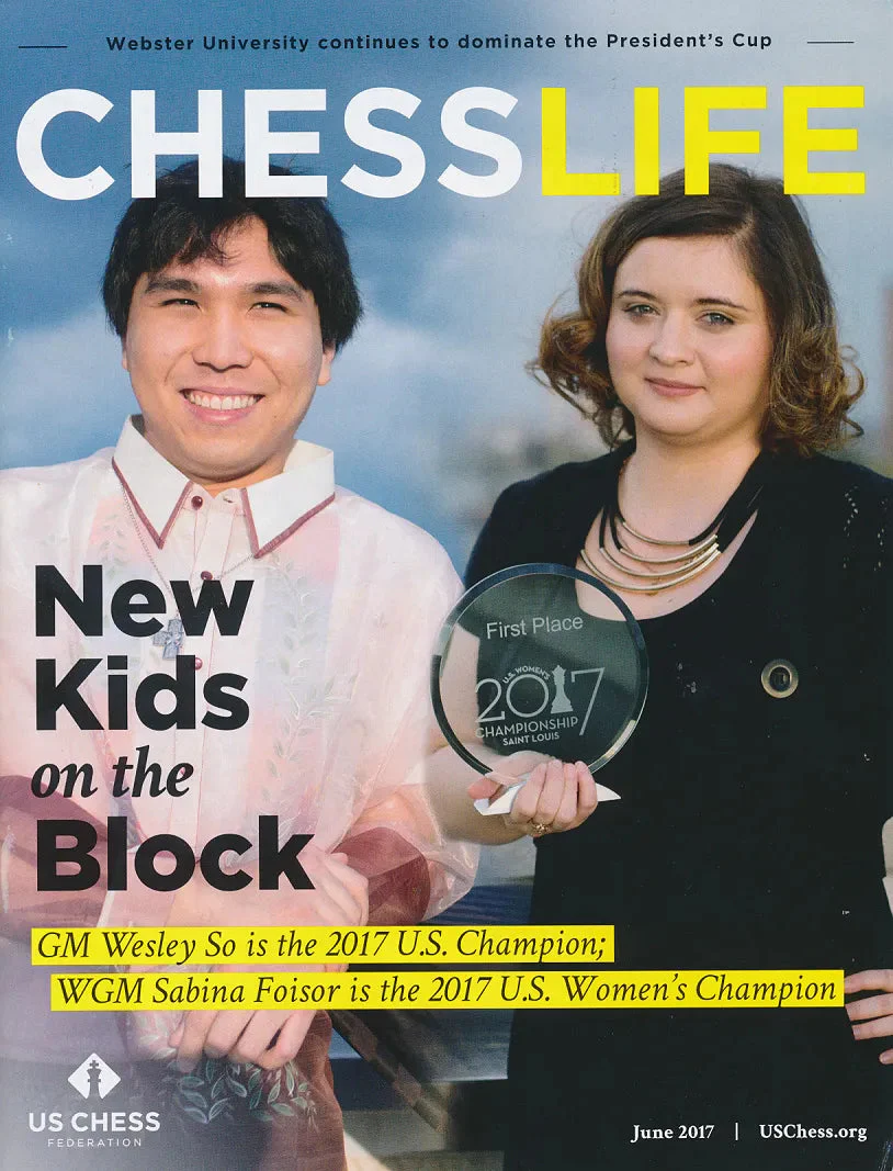 CLEARANCE - Chess Life Magazine - June 2017 Issue