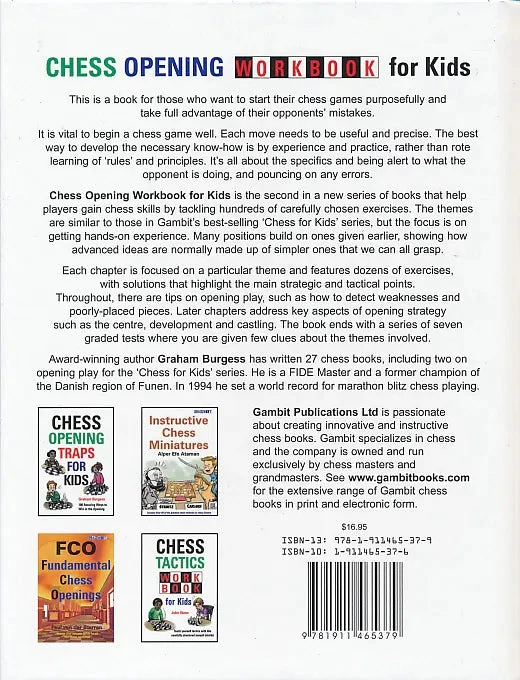 Chess Opening Workbook for Kids - Image 2