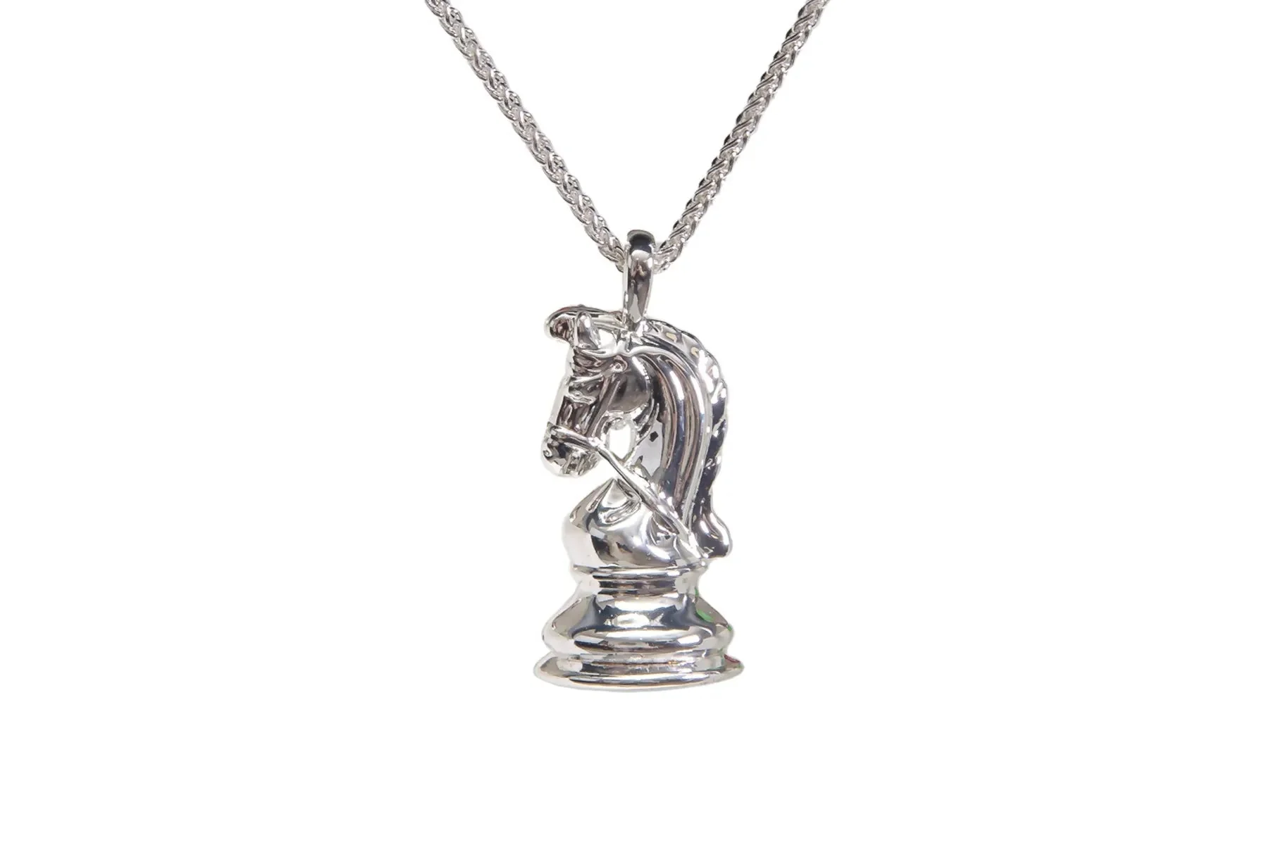 Caissa Collection Chess Pendant Necklace - KNIGHT - Image 11