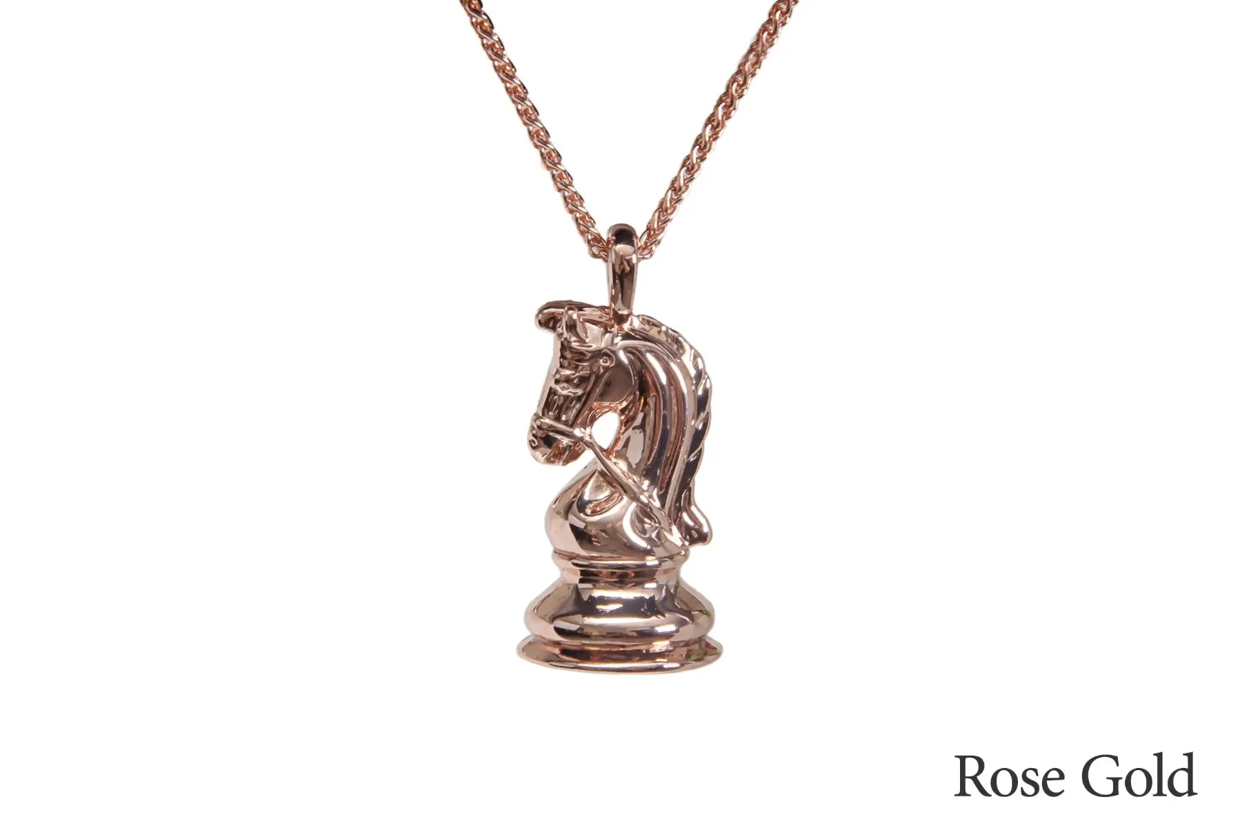 Caissa Collection Chess Pendant Necklace - KNIGHT - Image 4