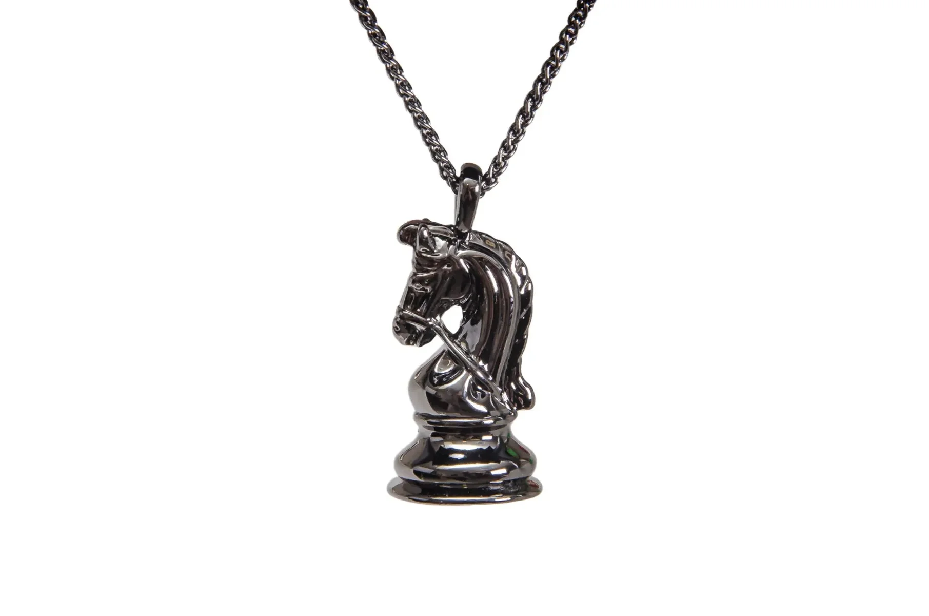Caissa Collection Chess Pendant Necklace - KNIGHT - Image 8