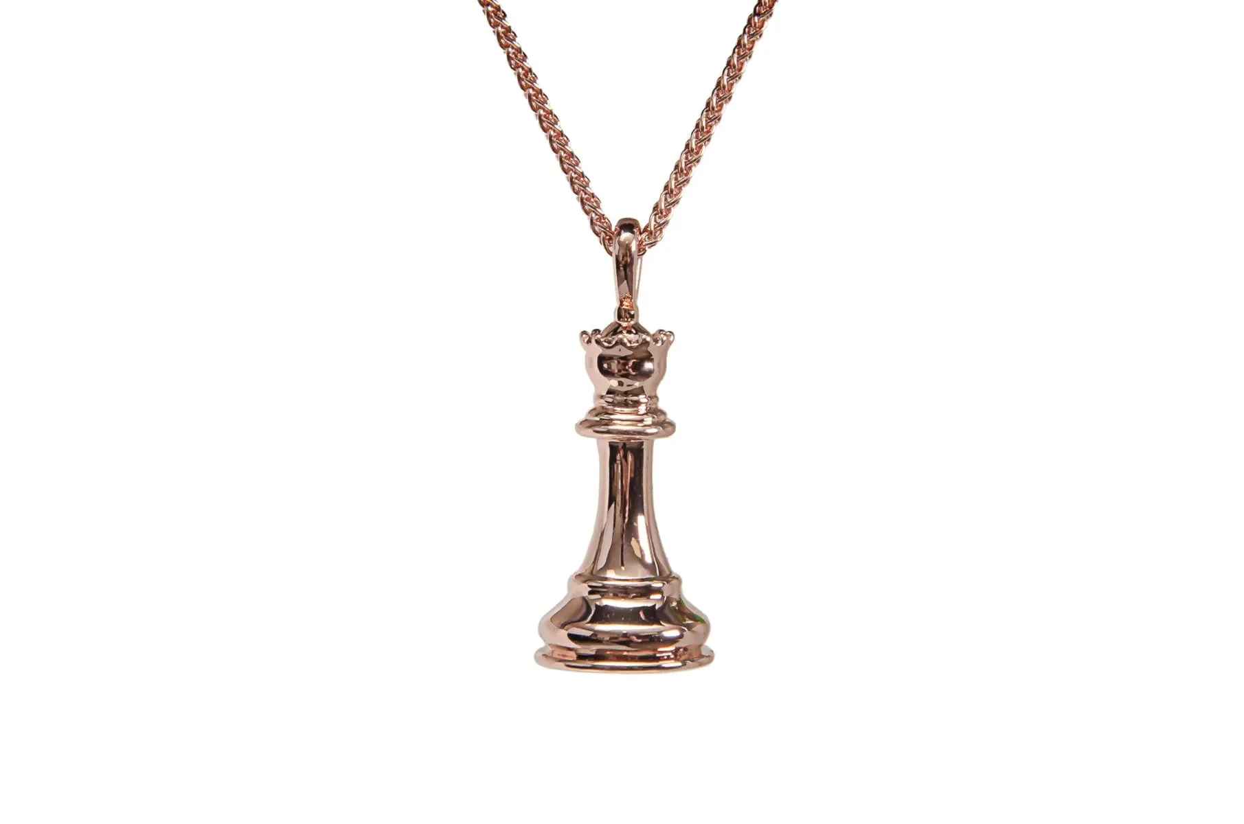 Caissa Collection Chess Pendant Necklace – QUEEN - Image 10