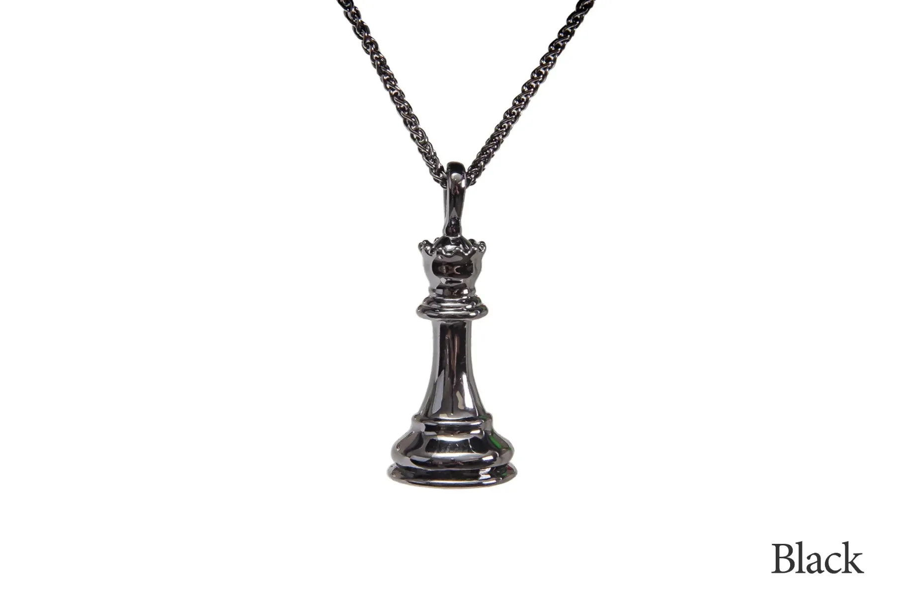 Caissa Collection Chess Pendant Necklace – QUEEN - Image 2