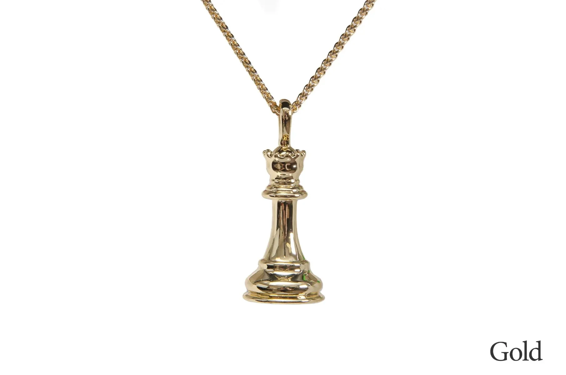 Caissa Collection Chess Pendant Necklace – QUEEN - Image 3