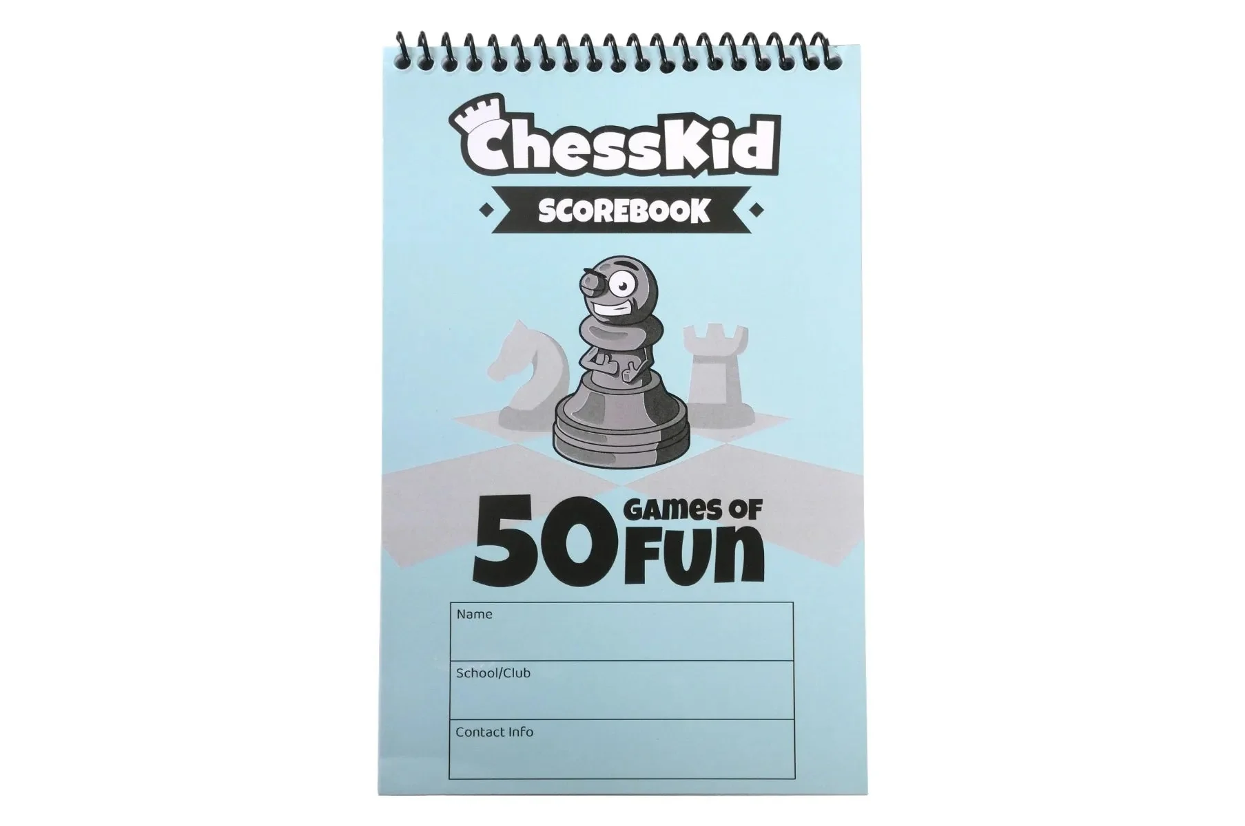 ChessKid.com Spiral Score Book - 60 Moves/50 Games - Image 11
