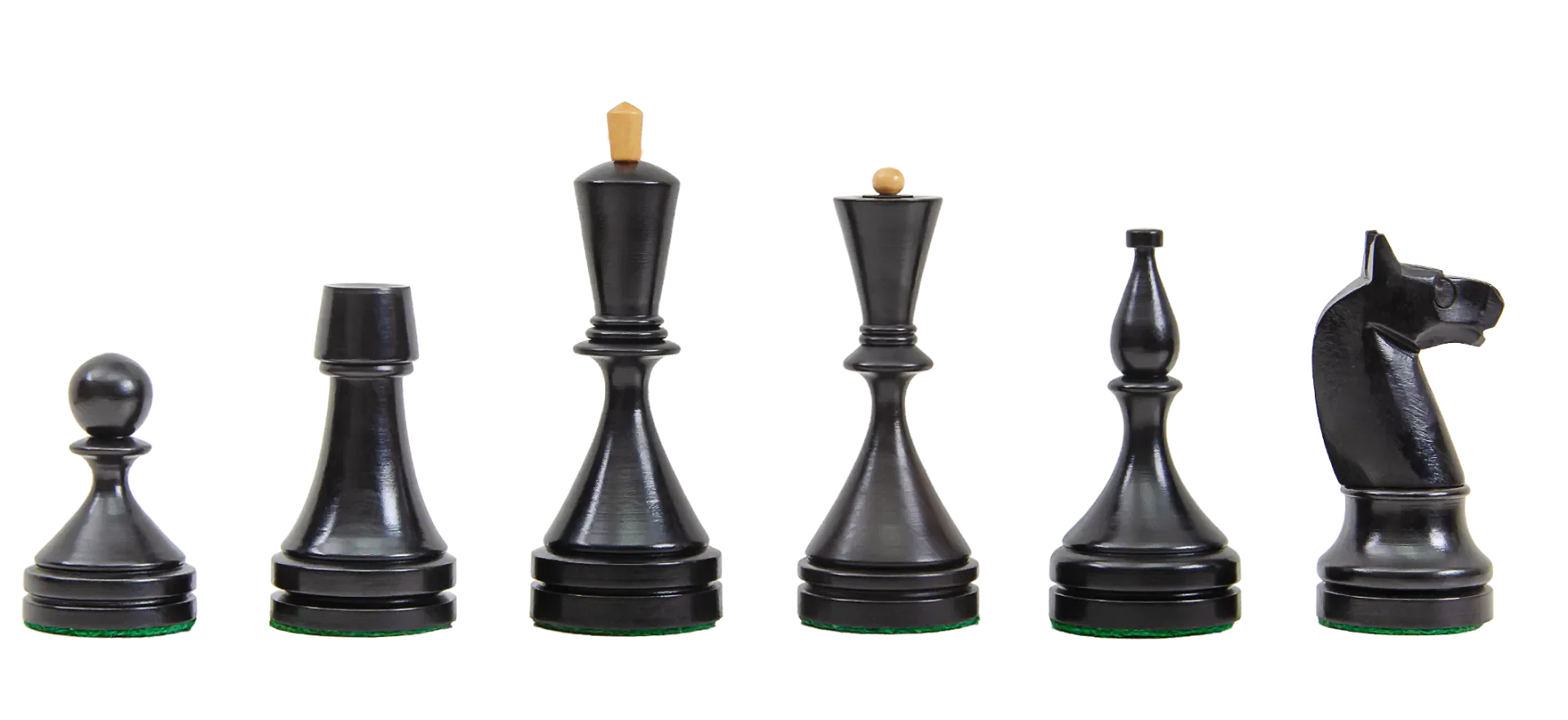 Ebonized Boxwood and Natural Boxwood
