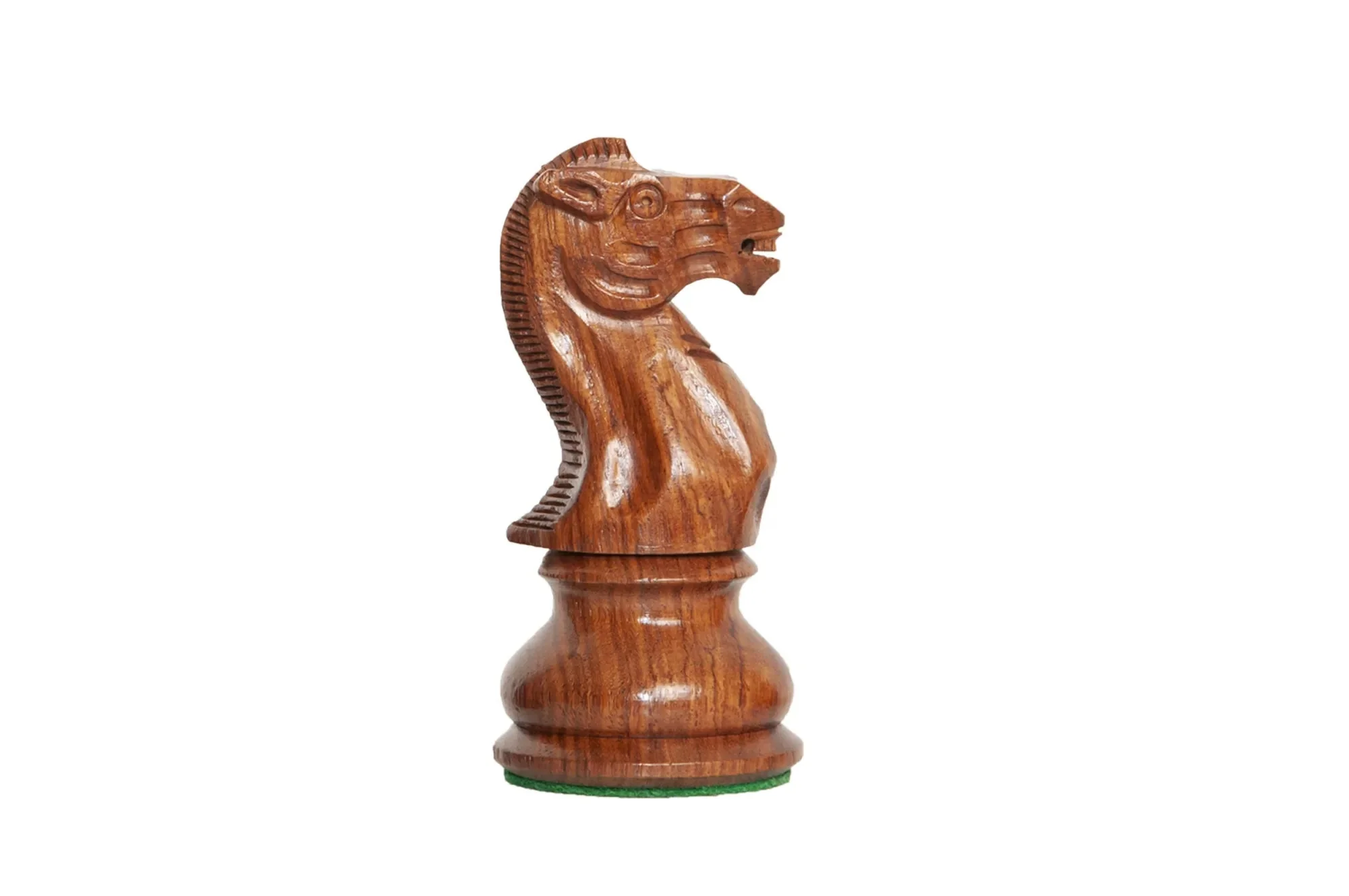 Classic Paperweight - Golden Rosewood - Knight