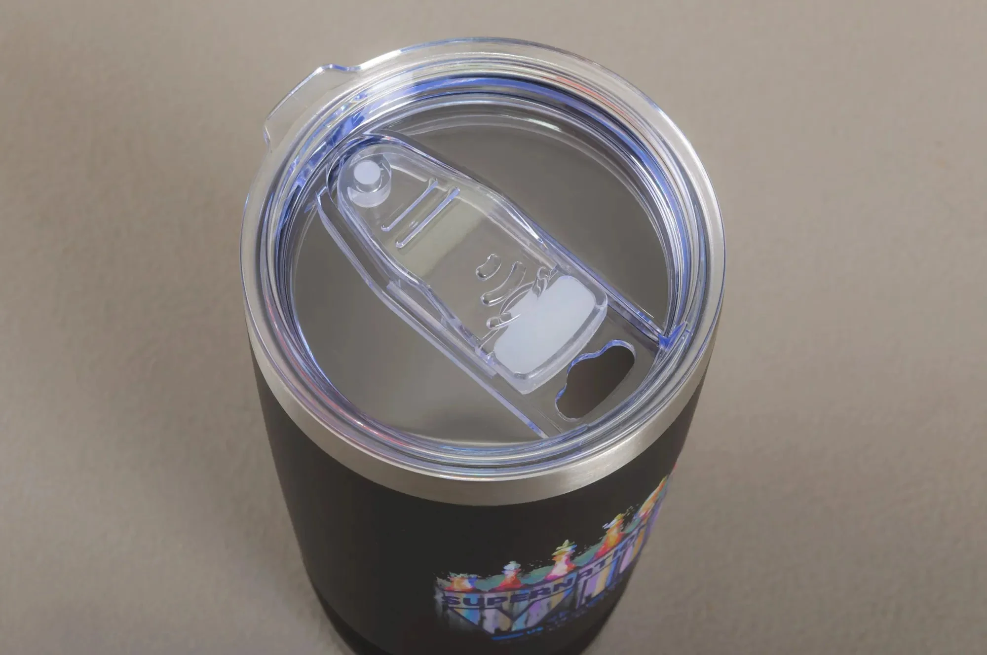 CLEARANCE - 2025 SuperNationals VIII 20 oz. Black Tumbler - Image 3