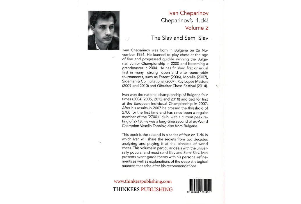 CLEARANCE - Cheparinov’s 1.d4! Volume 2 – The Slav & Semi-Slav - Image 2