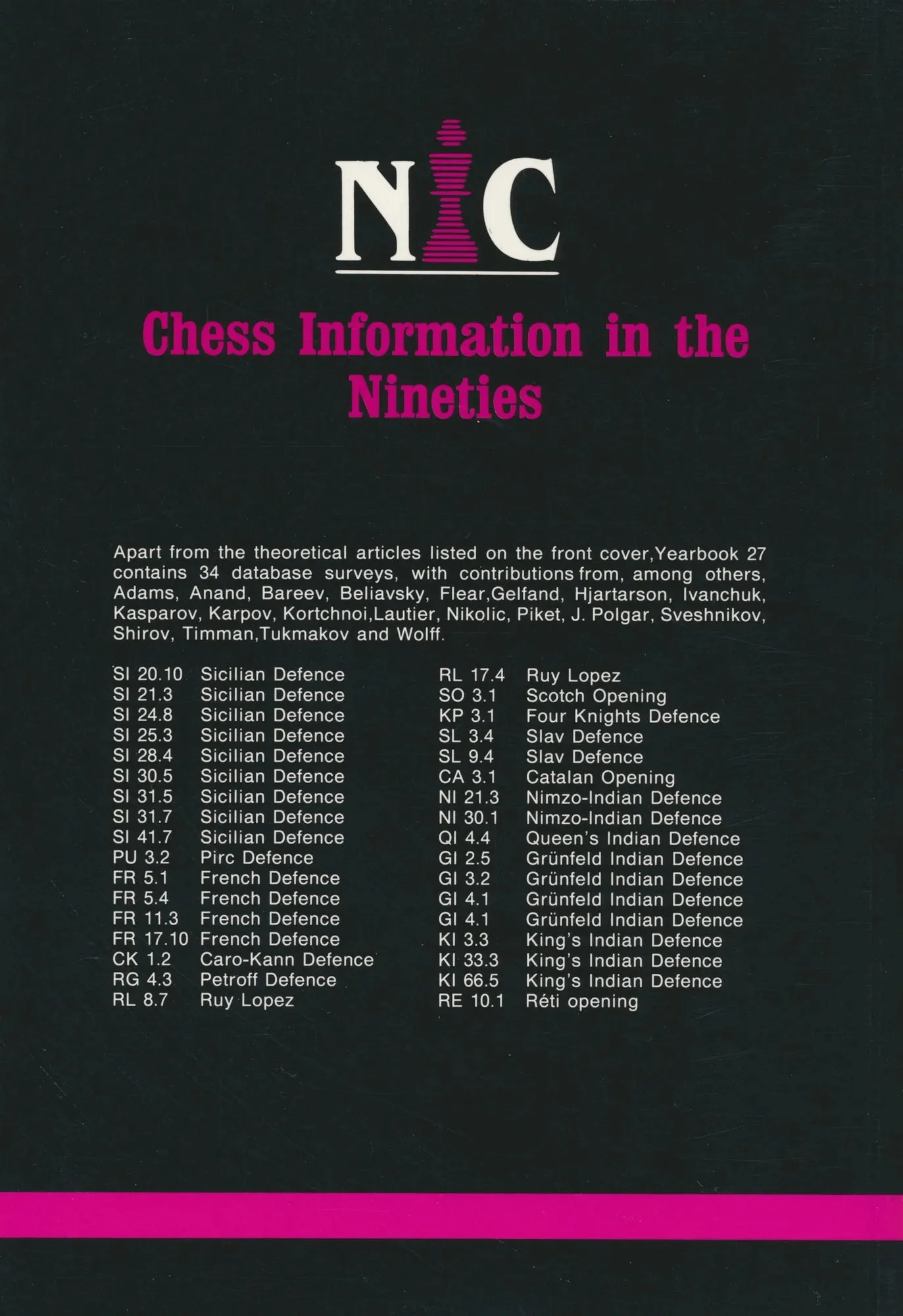 CLEARANCE - NIC Yearbook 27 - PAPERBACK EDITION - Image 2