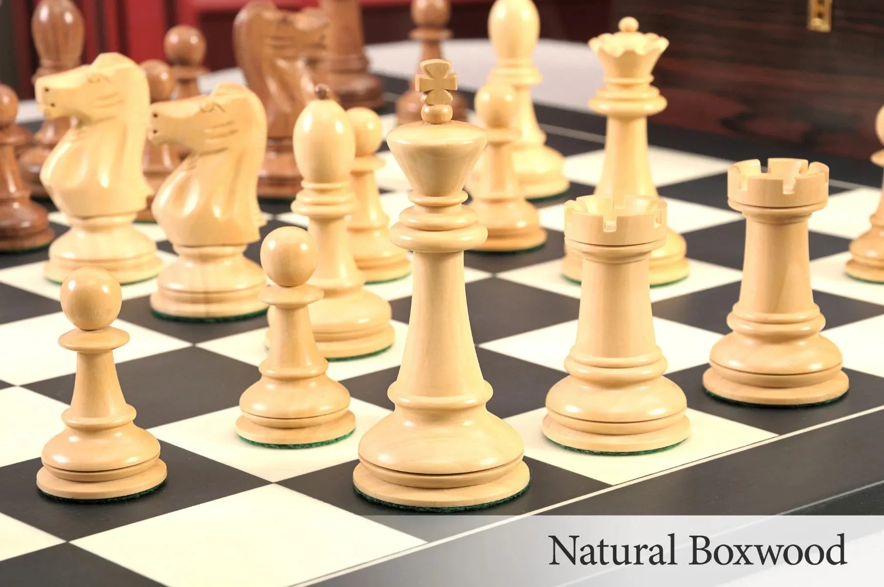 CLEARANCE - The 1972 Skopje Olympiad II Reproduction Series Chess Pieces - 4.4" King - Image 18