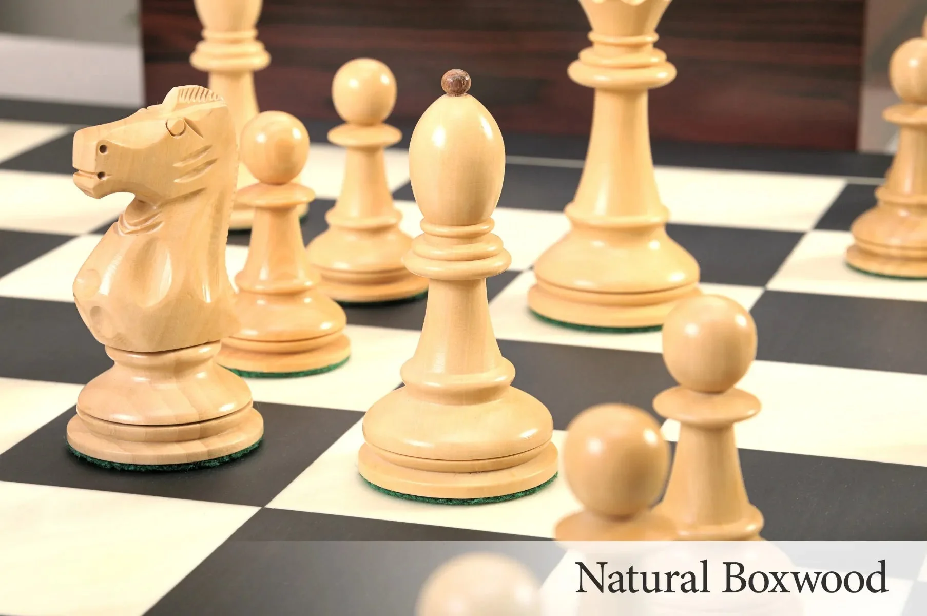 CLEARANCE - The 1972 Skopje Olympiad II Reproduction Series Chess Pieces - 4.4" King - Image 21