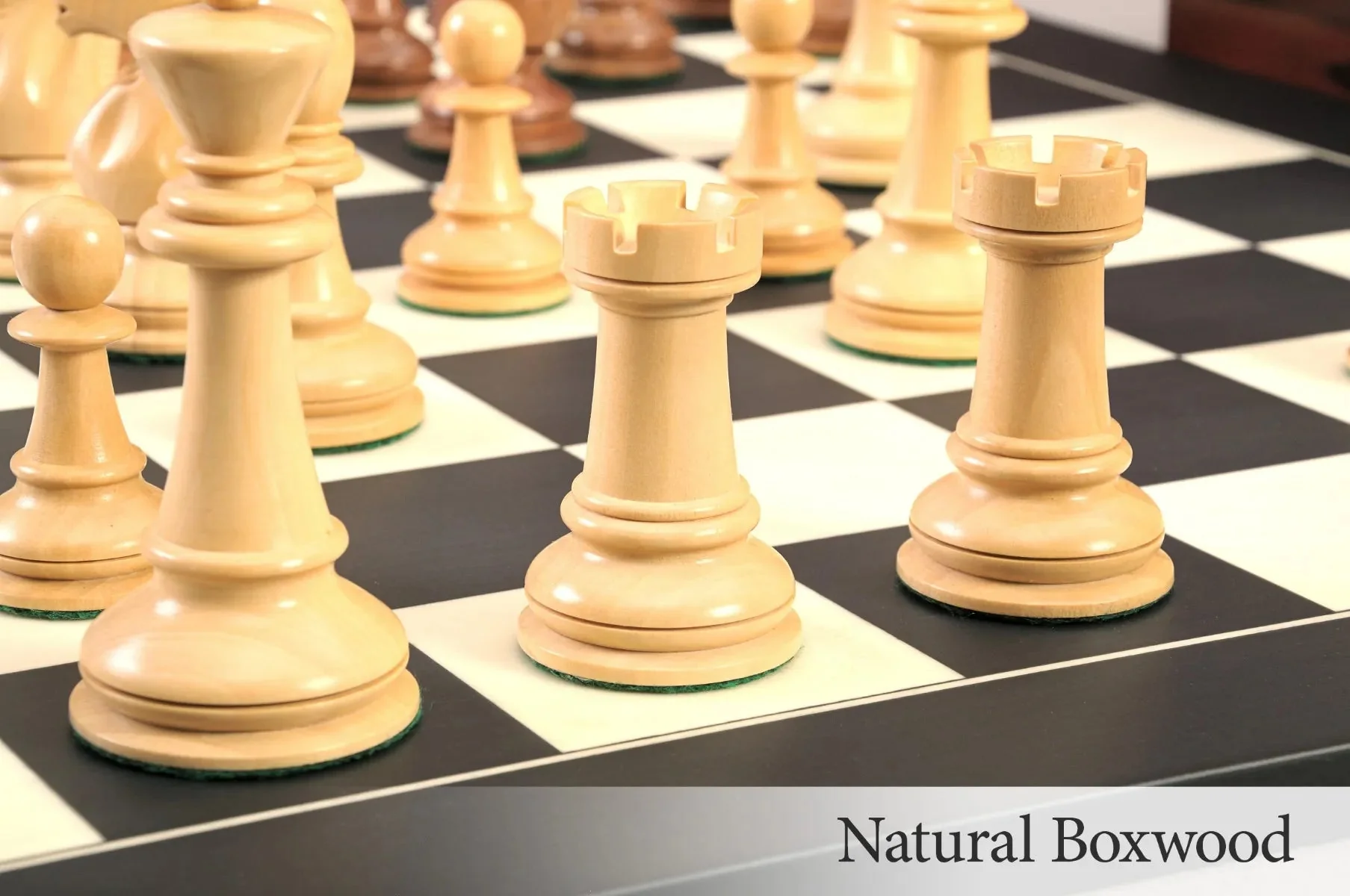 CLEARANCE - The 1972 Skopje Olympiad II Reproduction Series Chess Pieces - 4.4" King - Image 30