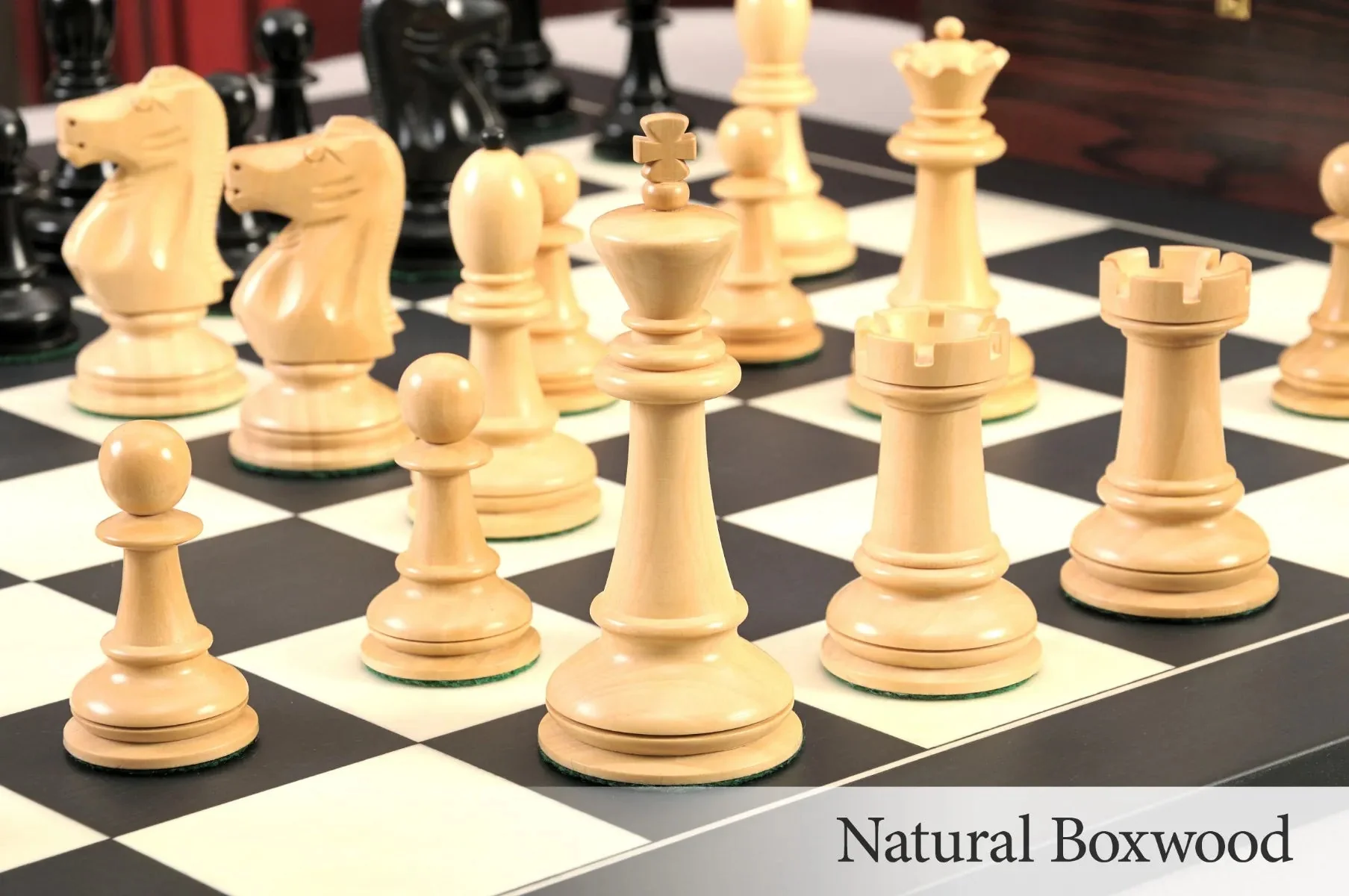 CLEARANCE - The 1972 Skopje Olympiad II Reproduction Series Chess Pieces - 4.4" King - Image 41