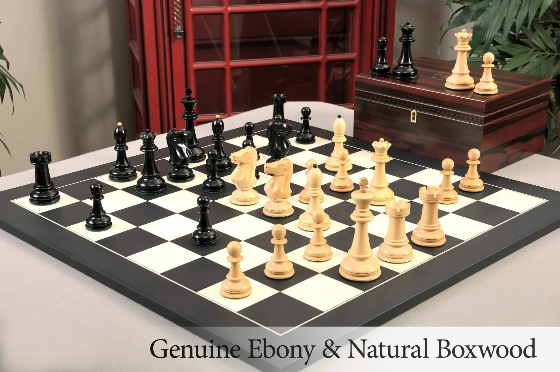 CLEARANCE - The 1972 Skopje Olympiad II Reproduction Series Chess Pieces - 4.4" King - Image 45