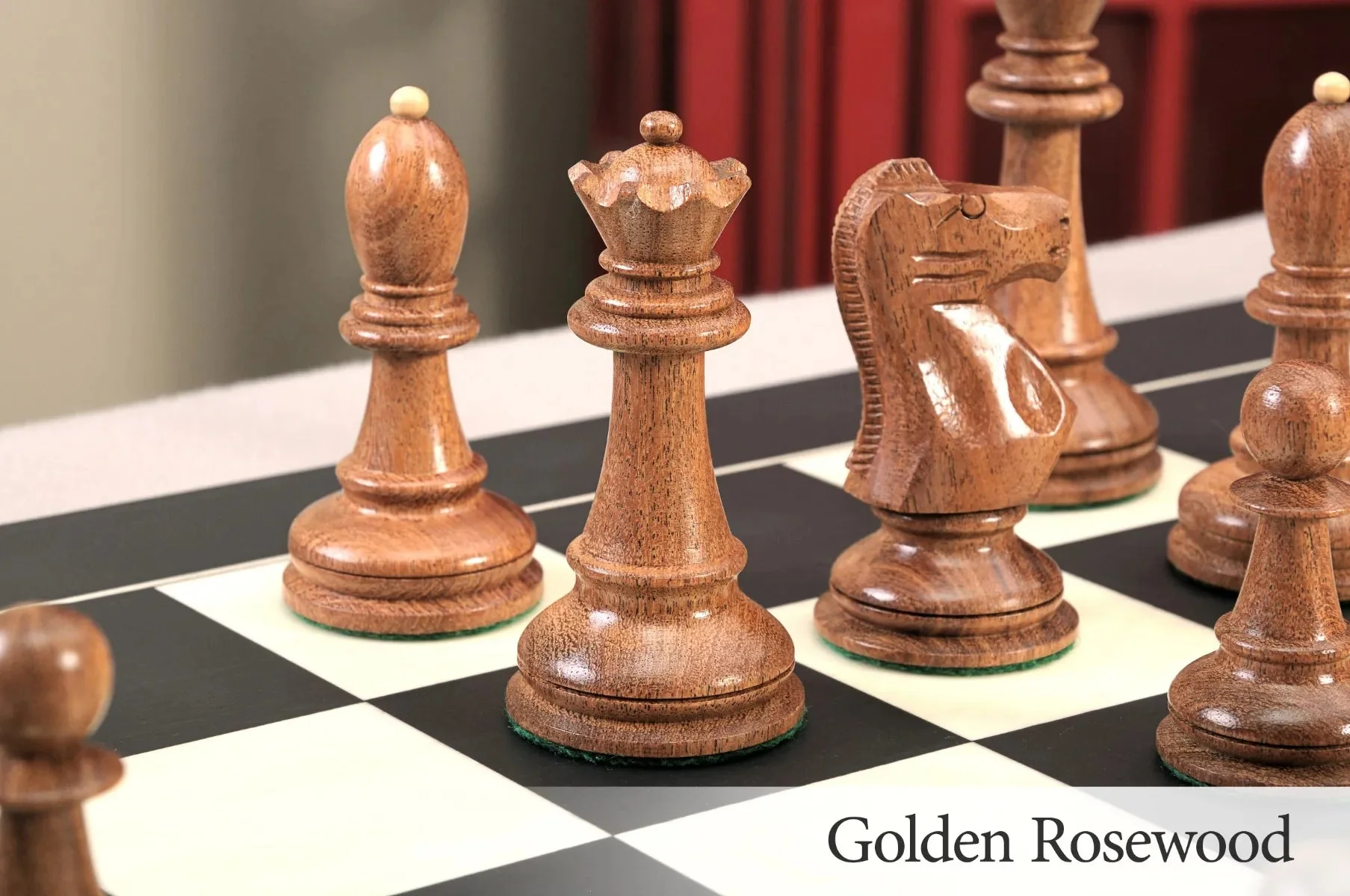CLEARANCE - The 1972 Skopje Olympiad II Reproduction Series Chess Pieces - 4.4" King - Image 8
