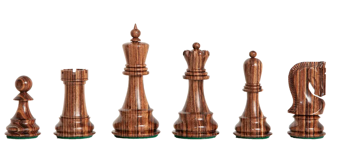 Burmese Blackwood and Natural Boxwood