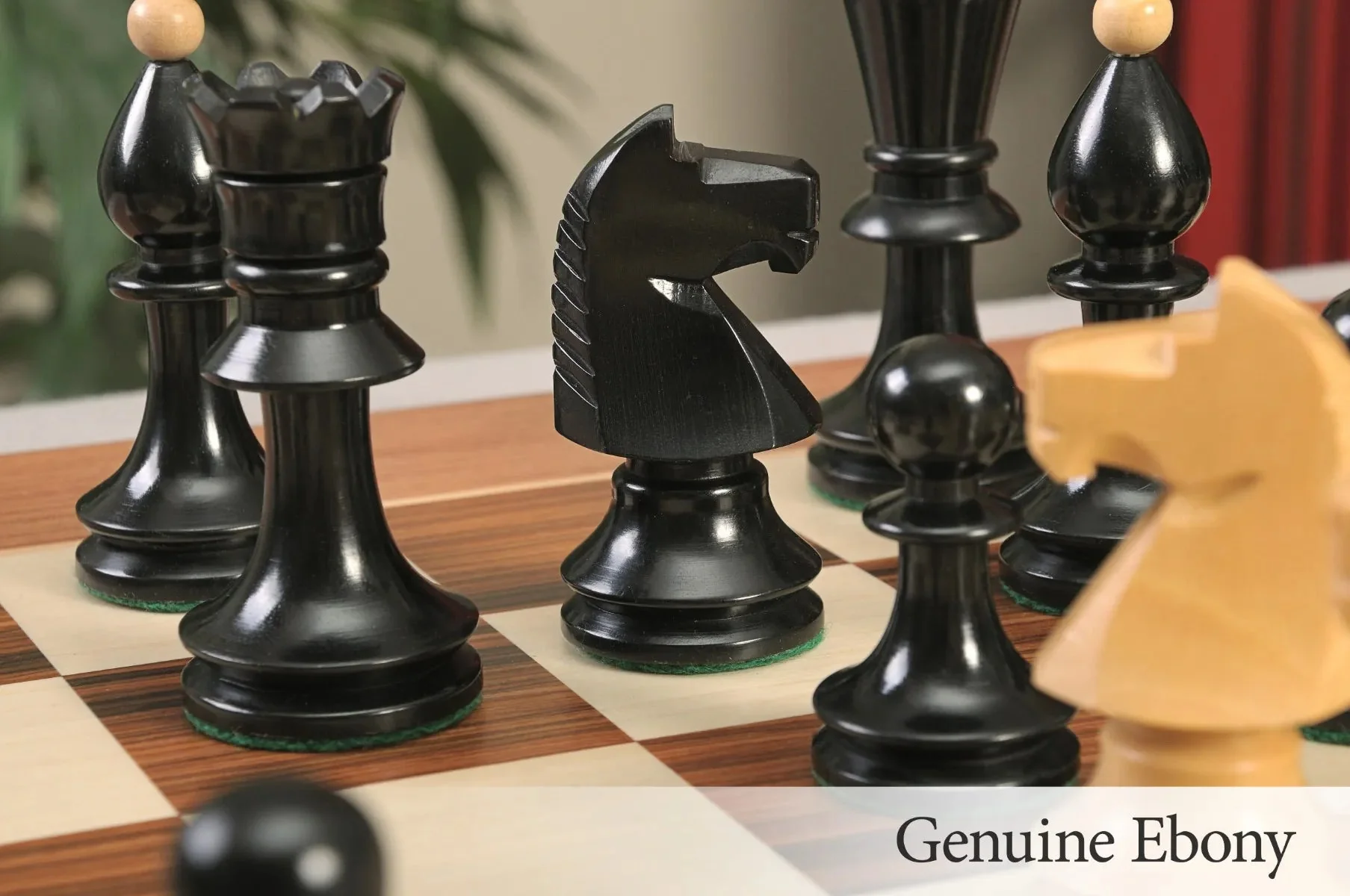 CLEARANCE - The Hungarian II Series Chess Pieces - 3.875" King - Image 12