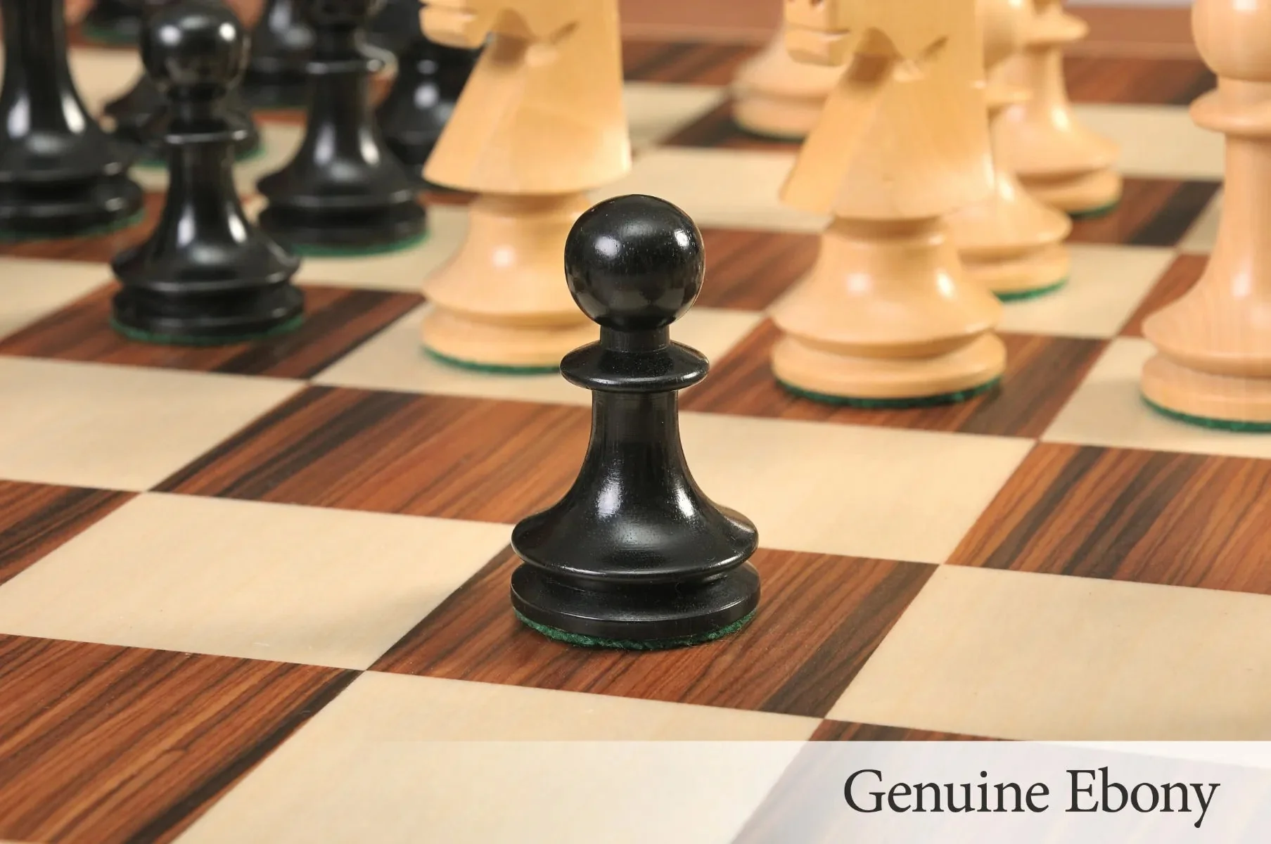CLEARANCE - The Hungarian II Series Chess Pieces - 3.875" King - Image 14
