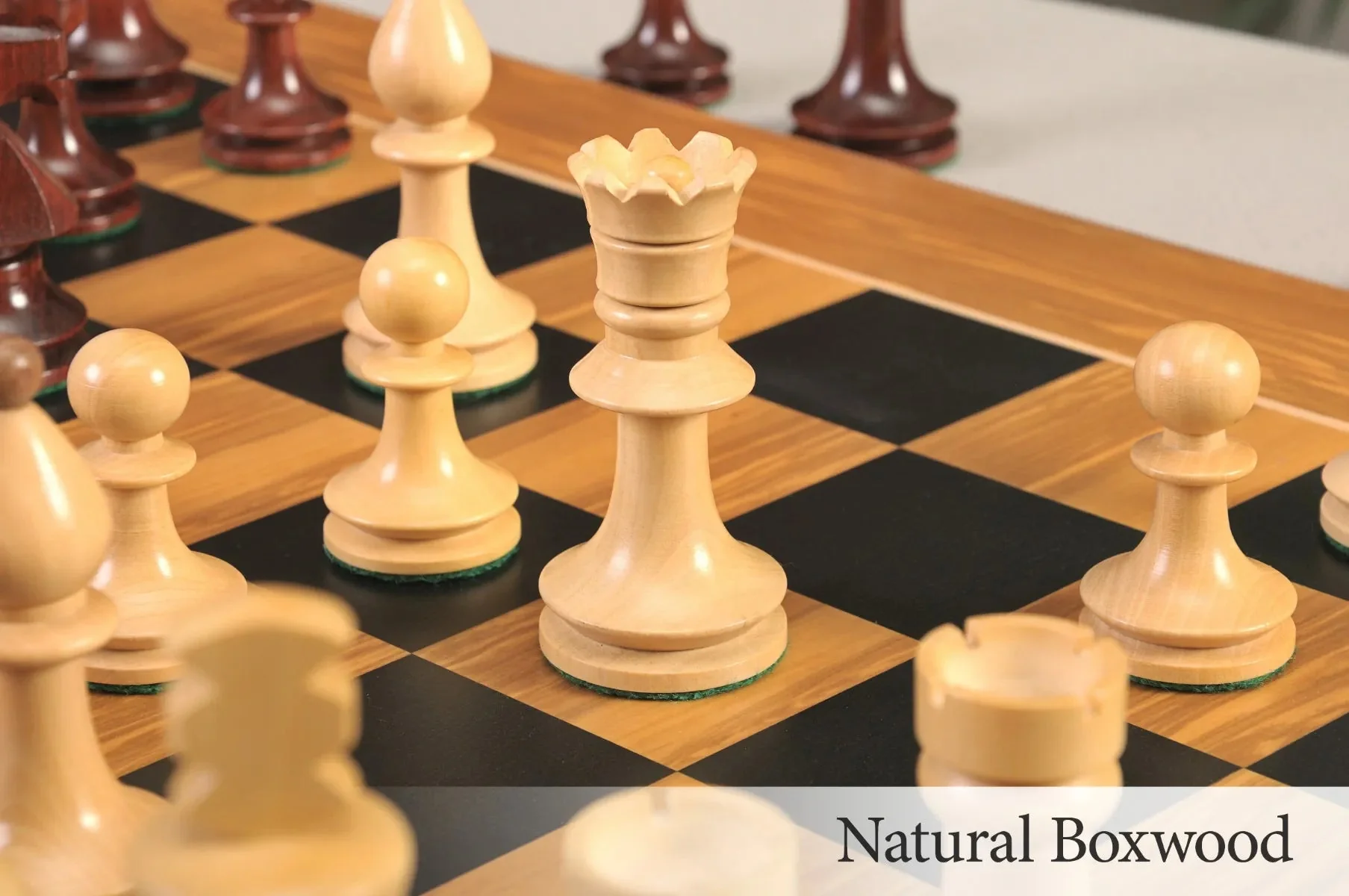 CLEARANCE - The Hungarian II Series Chess Pieces - 3.875" King - Image 17