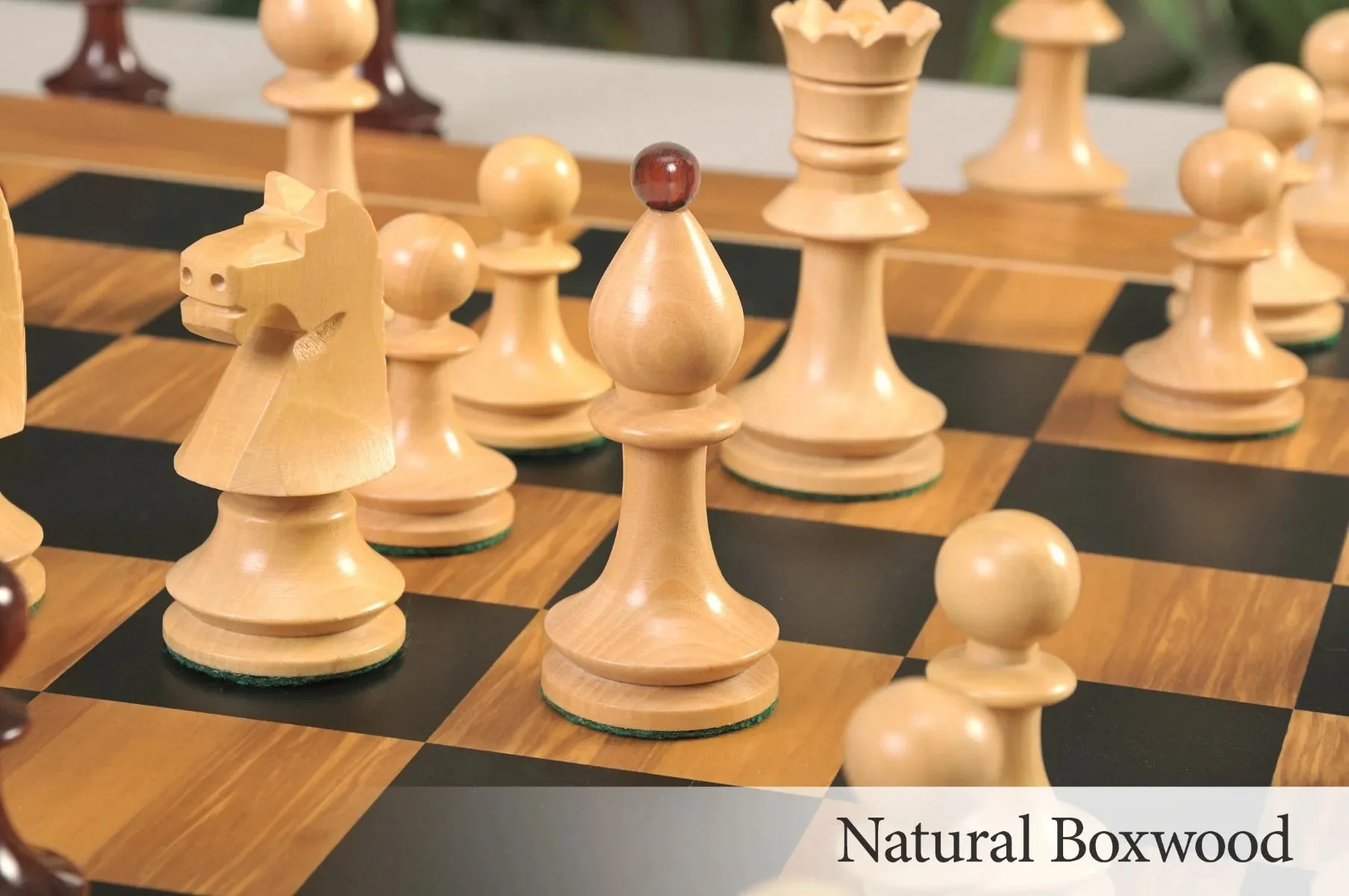 CLEARANCE - The Hungarian II Series Chess Pieces - 3.875" King - Image 18
