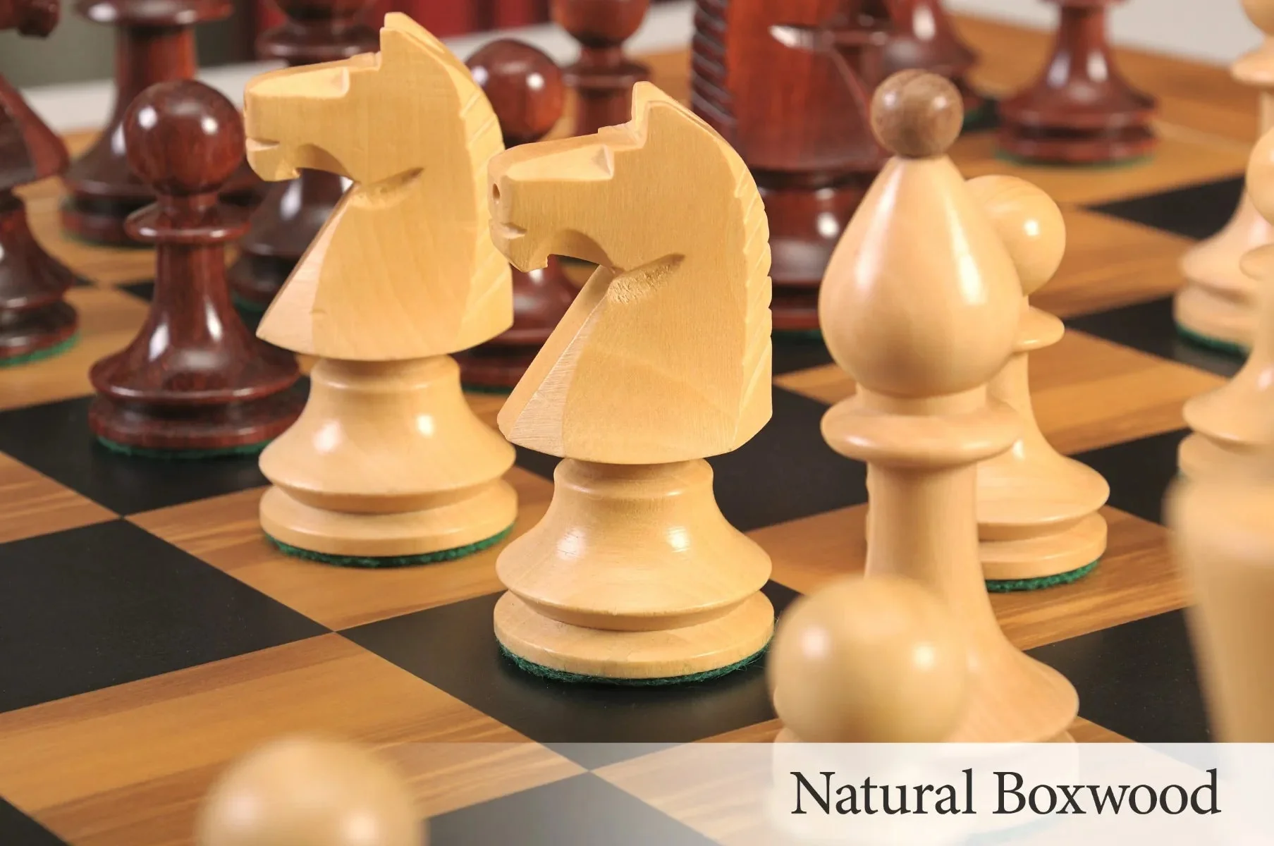 CLEARANCE - The Hungarian II Series Chess Pieces - 3.875" King - Image 19