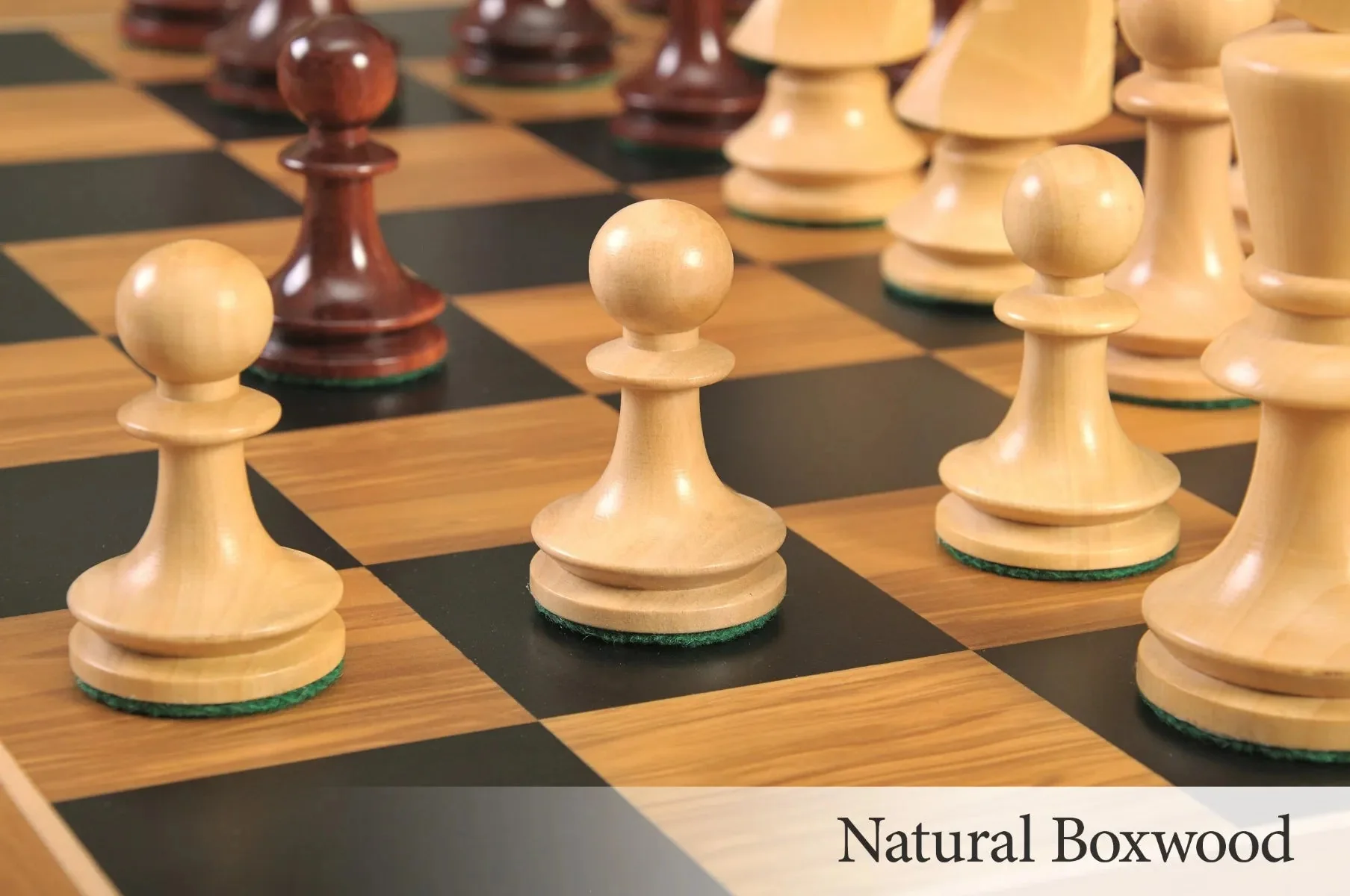 CLEARANCE - The Hungarian II Series Chess Pieces - 3.875" King - Image 21