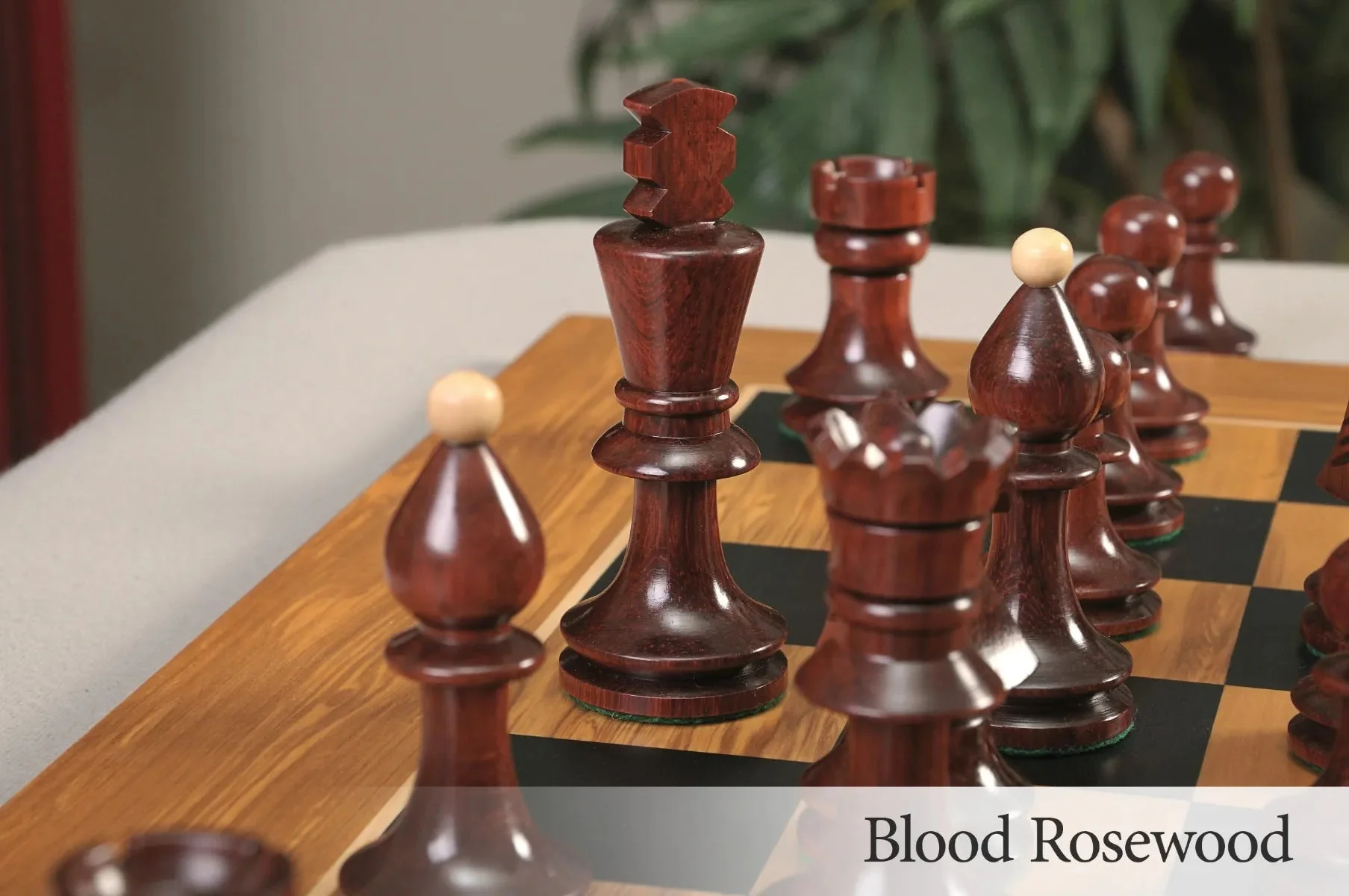 CLEARANCE - The Hungarian II Series Chess Pieces - 3.875" King - Image 22