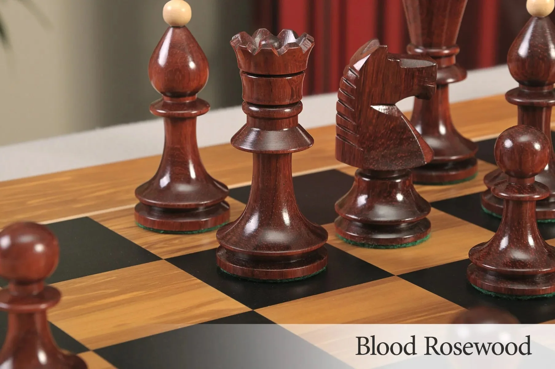 CLEARANCE - The Hungarian II Series Chess Pieces - 3.875" King - Image 23