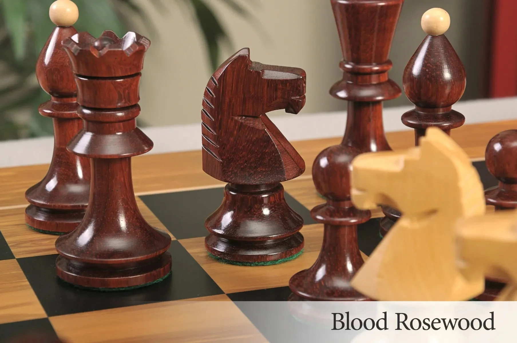 CLEARANCE - The Hungarian II Series Chess Pieces - 3.875" King - Image 25